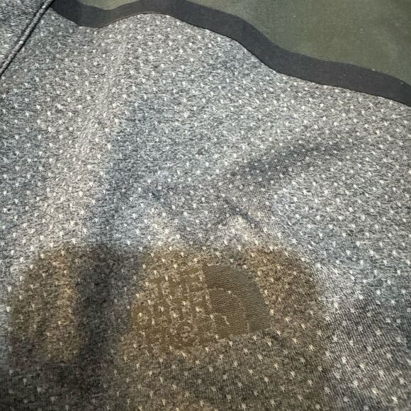 North Face Mountain Athletics FlashDry-XD 1/4 Zip Pullover Men XL  Gray Black - Picture 5 of 7